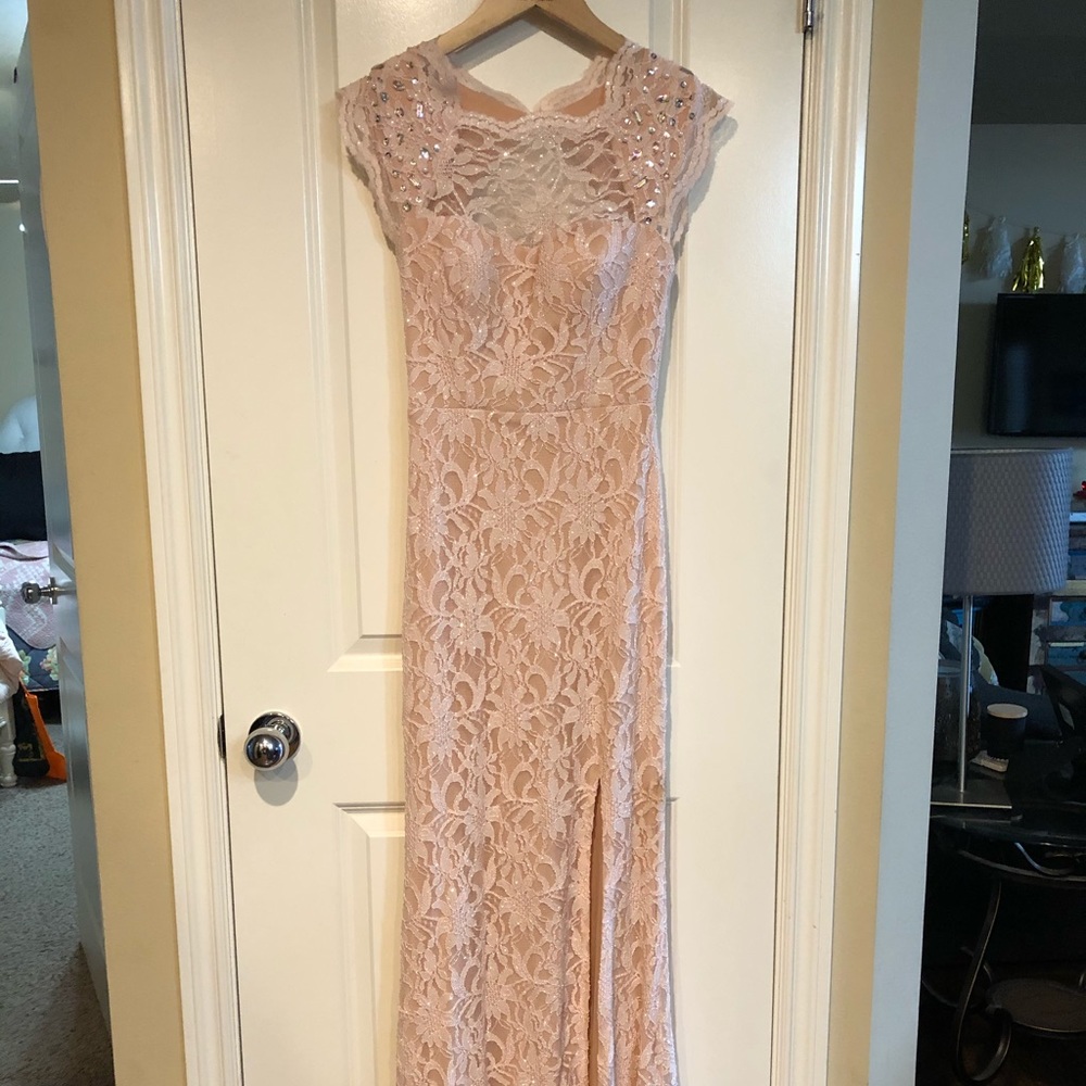 Blush Pink Formal Dress- Worn Once